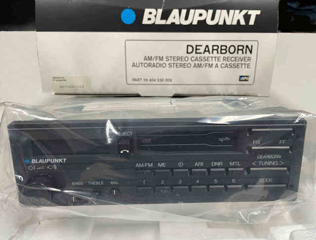 Blaupunkt Dearborn AM-FM Cassette Receiver